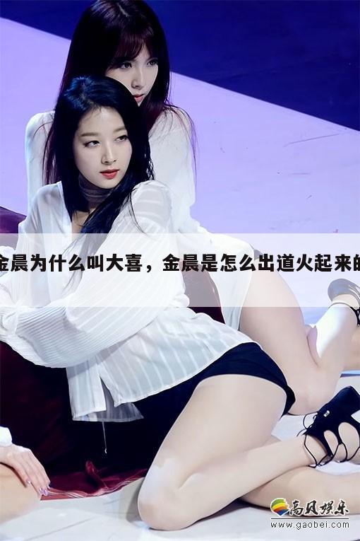 金晨为什么叫大喜,金晨是怎么出道火起来的? 第1张 金晨为什么叫大喜,金晨是怎么出道火起来的? 第1张