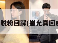 崔允真脱粉回踩(崔允真回应脱粉）  第1张