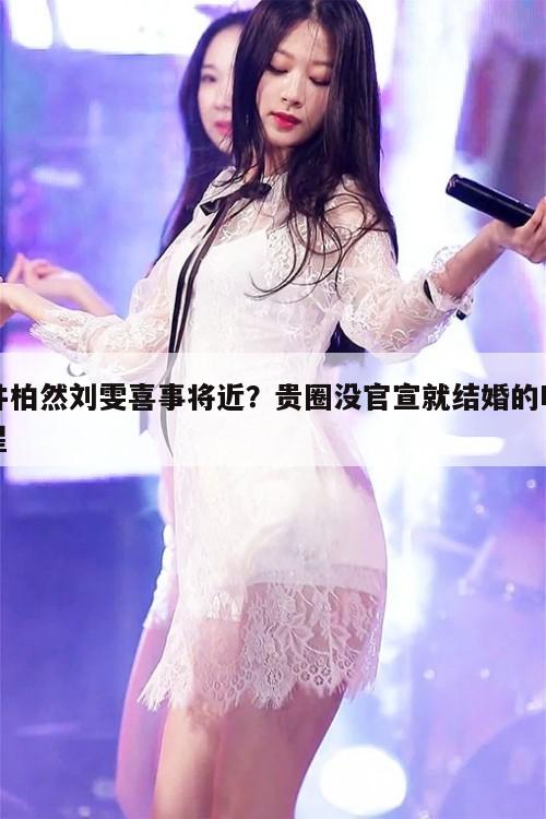 井柏然刘雯喜事将近?贵圈没官宣就结婚的明星 第1张 井柏然刘雯喜事将近?贵圈没官宣就结婚的明星 第1张