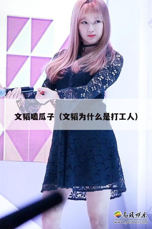 文韬嗑瓜子(文韬为什么是打工人) 第1张 文韬嗑瓜子(文韬为什么是打工人) 第1张