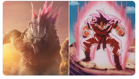 《哥斯拉大战金刚2》粉色哥斯拉灵感来自悟空的界王拳 第1张 《哥斯拉大战金刚2》粉色哥斯拉灵感来自悟空的界王拳 第1张