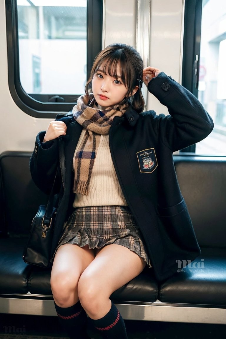 AI绘制性感唯美的美少女图集36 一大波高颜值妹子  第1张